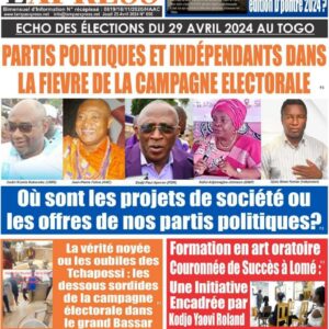 BIMENSUEL TAMPAEXPRESS  N° 0056 du jeudi 25 avril 2024