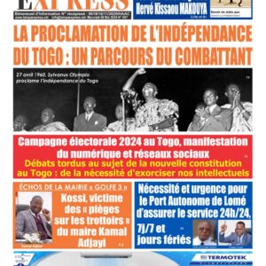 BIMENSUEL TAMPAEXPRESS N°0057 du mercredi 08 mai 2024