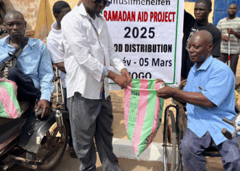 Jeûne du Ramadan 2025 : L’ABEA distribue des kits alimentaires aux musulmans en situation du handicap visuel et physique