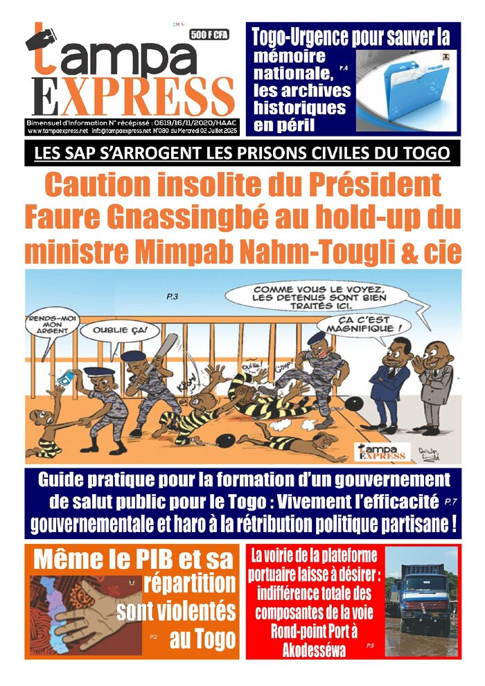TAMPA EXPRESS N°080 du 02 juillet 2025